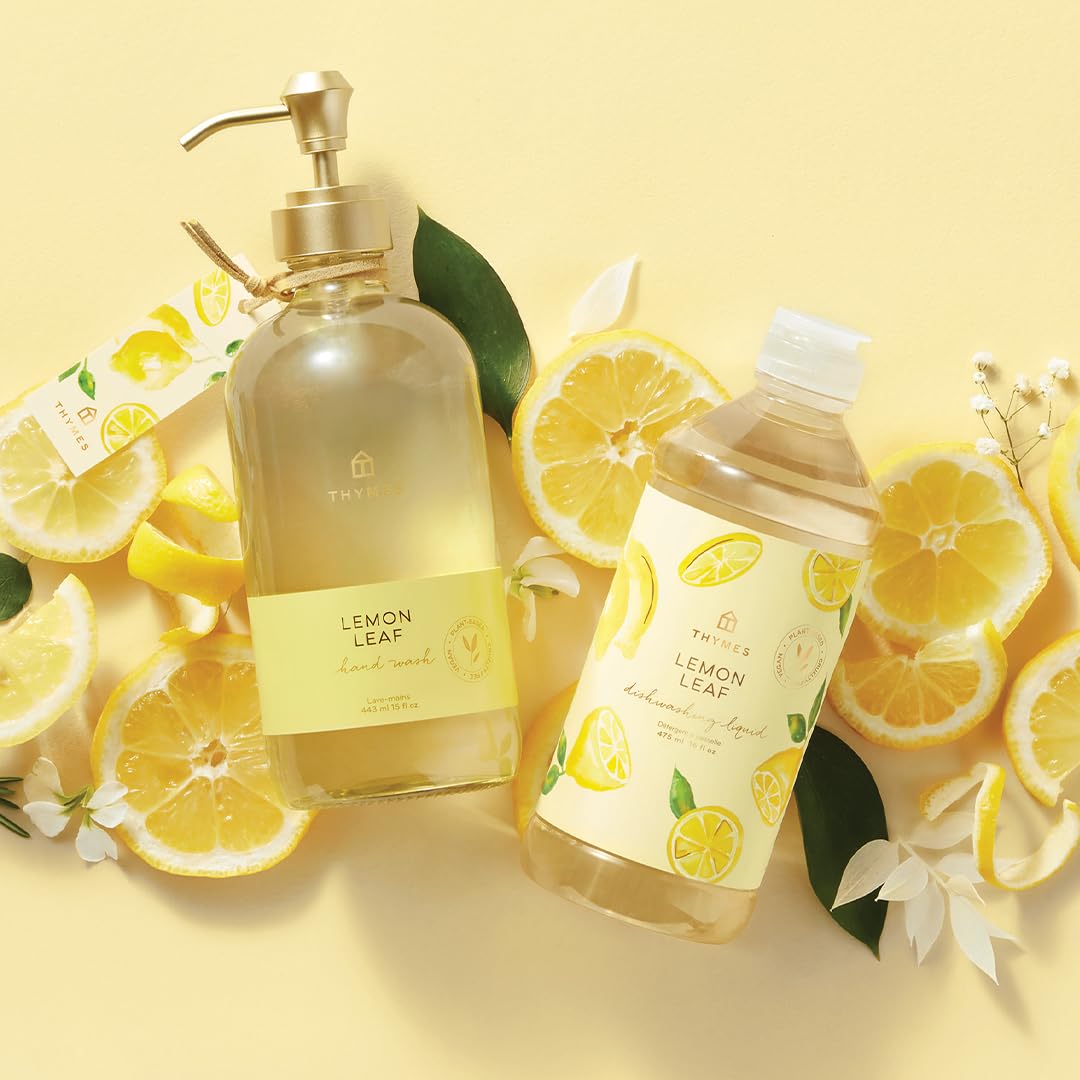 Colección Thymes Hoja de Limón, conjunto de productos para rituales diarios.