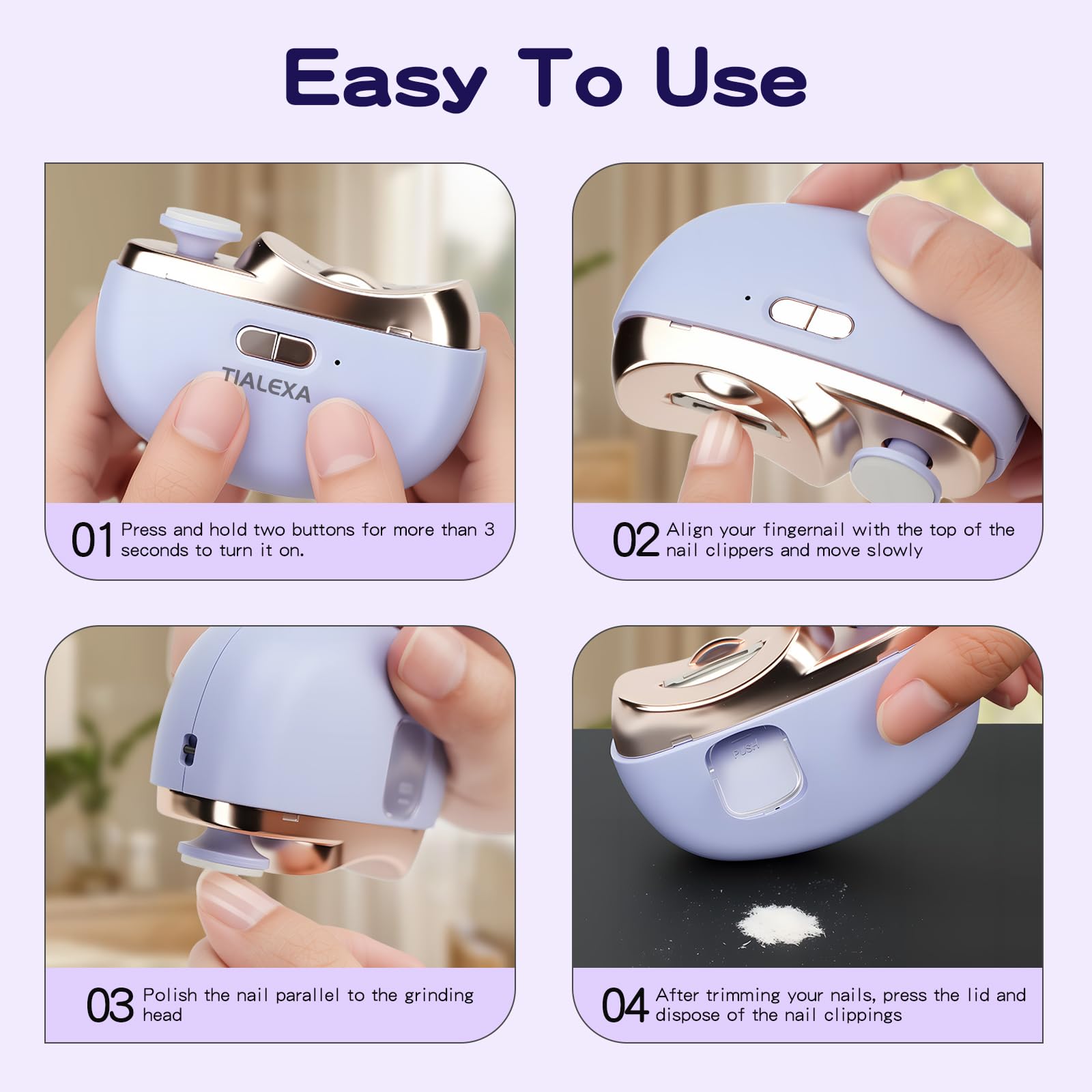 Regalo práctico para el cuidado de uñas