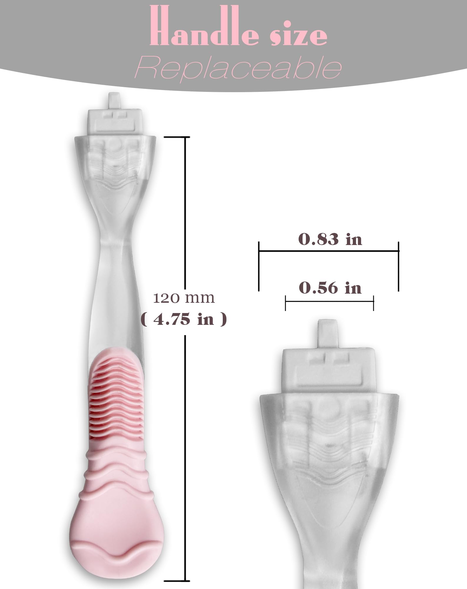 Diseño rosado elegante y duradero, fácil de limpiar