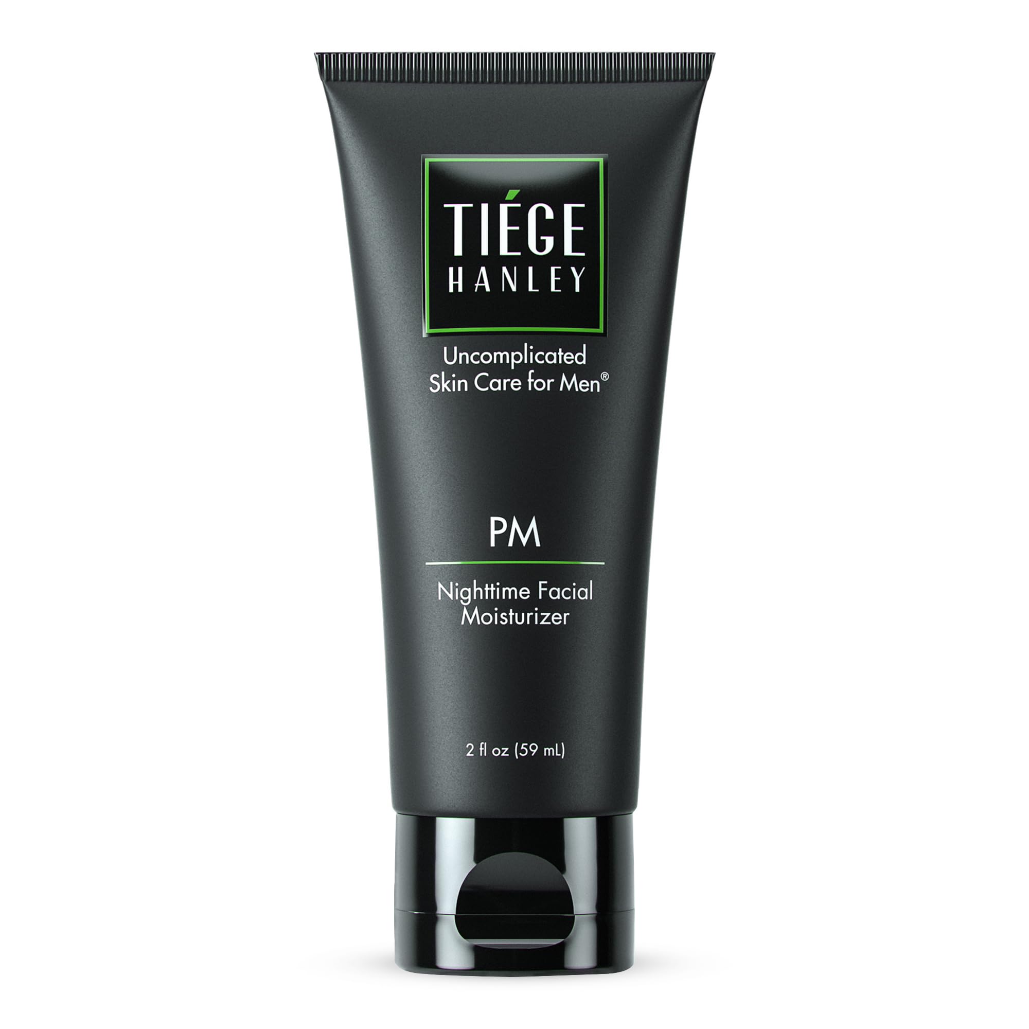Tiege Hanley crema facial nocturna para hombres, aporta hidratación durante la noche.