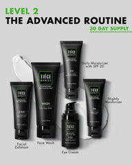 Tiege Hanley exfoliante facial para textura suave y tono uniforme.