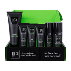 Tiege Hanley kit soin homme Niveau 3 – ensemble complet pour une peau hydratée et revitalisée