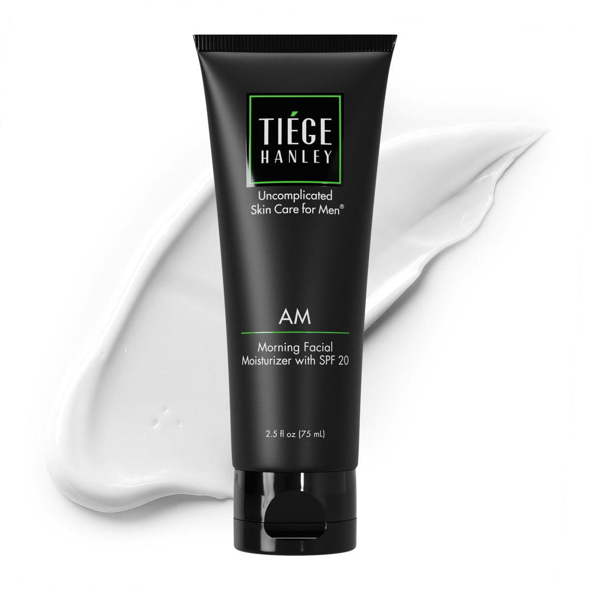 Tiege Hanley AM creme visage SPF20 pour hydratation et protection solaire