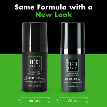 Tiege Hanley SUPER SERUM rutina-diaria, simplifica el cuidado facial.