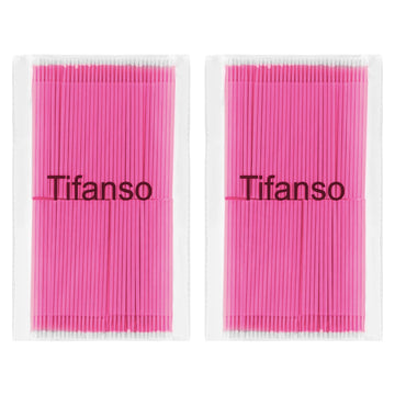Tifanso cabeza plegable microaplicador, acceso a rincones difíciles sin dañar fibras.