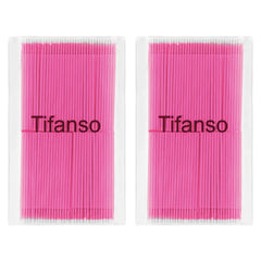 Tifanso cabeza plegable microaplicador, acceso a rincones difíciles sin dañar fibras.