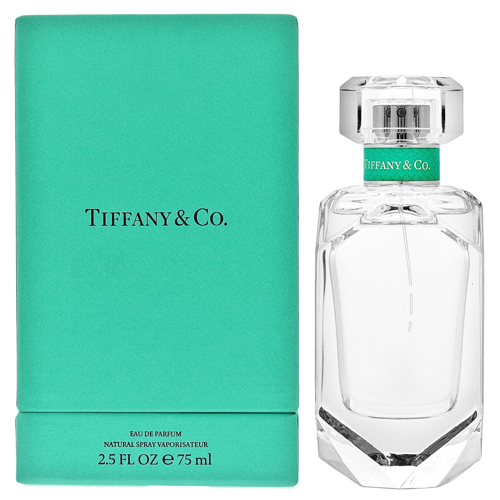 Tiffany & Co. EDP, empaque destacado para regalo y momentos memorables.