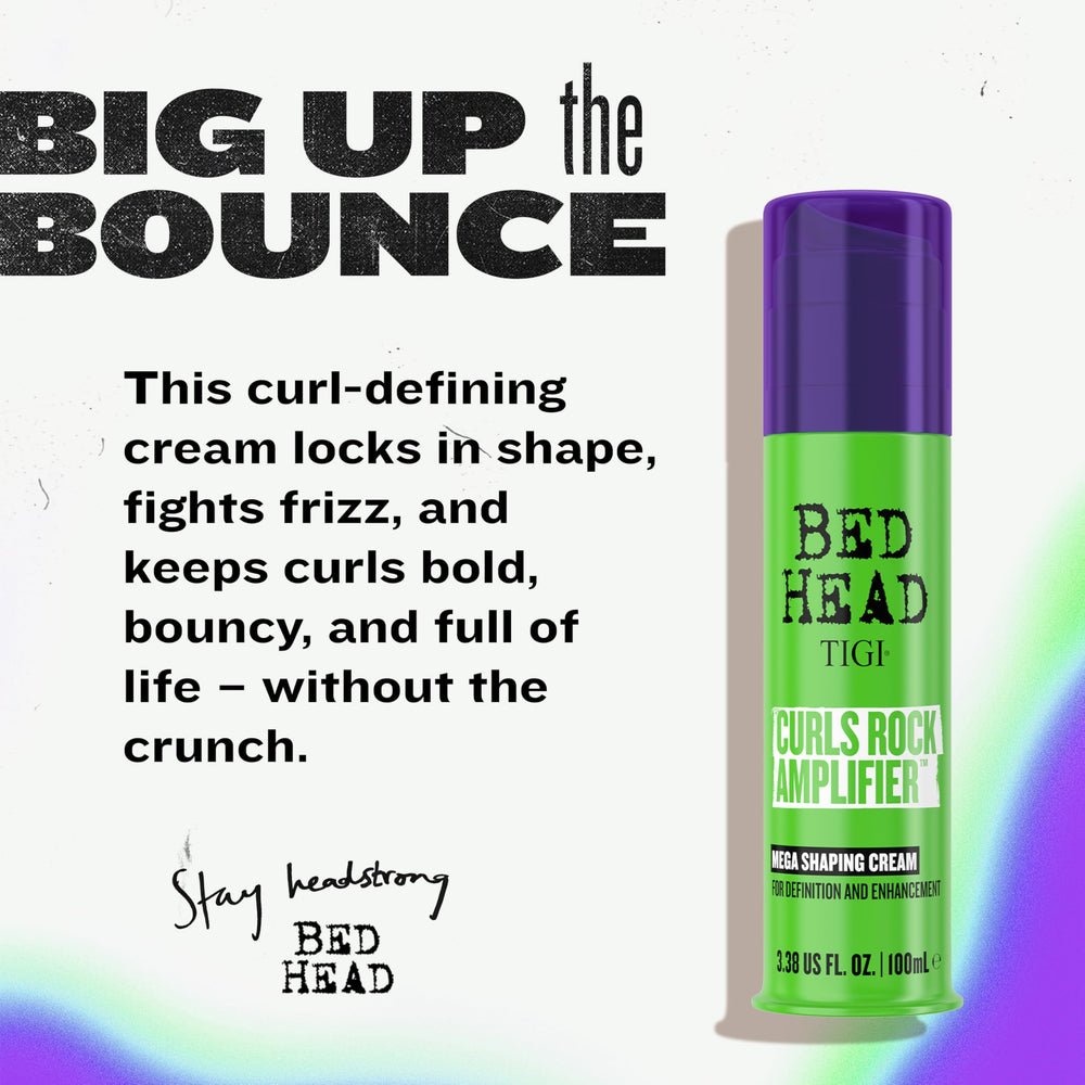 TIGI Bed Head Curls Rock Amplifier protege la humedad de rizos.