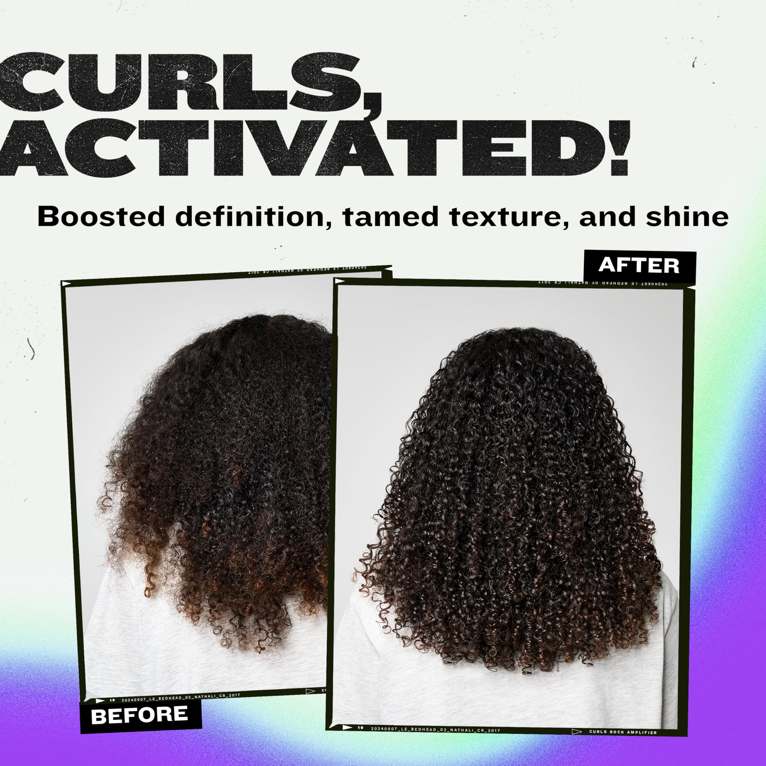 Textura ligera de crema Foxy Curls Contour Creme para rizos sueltos y definidos