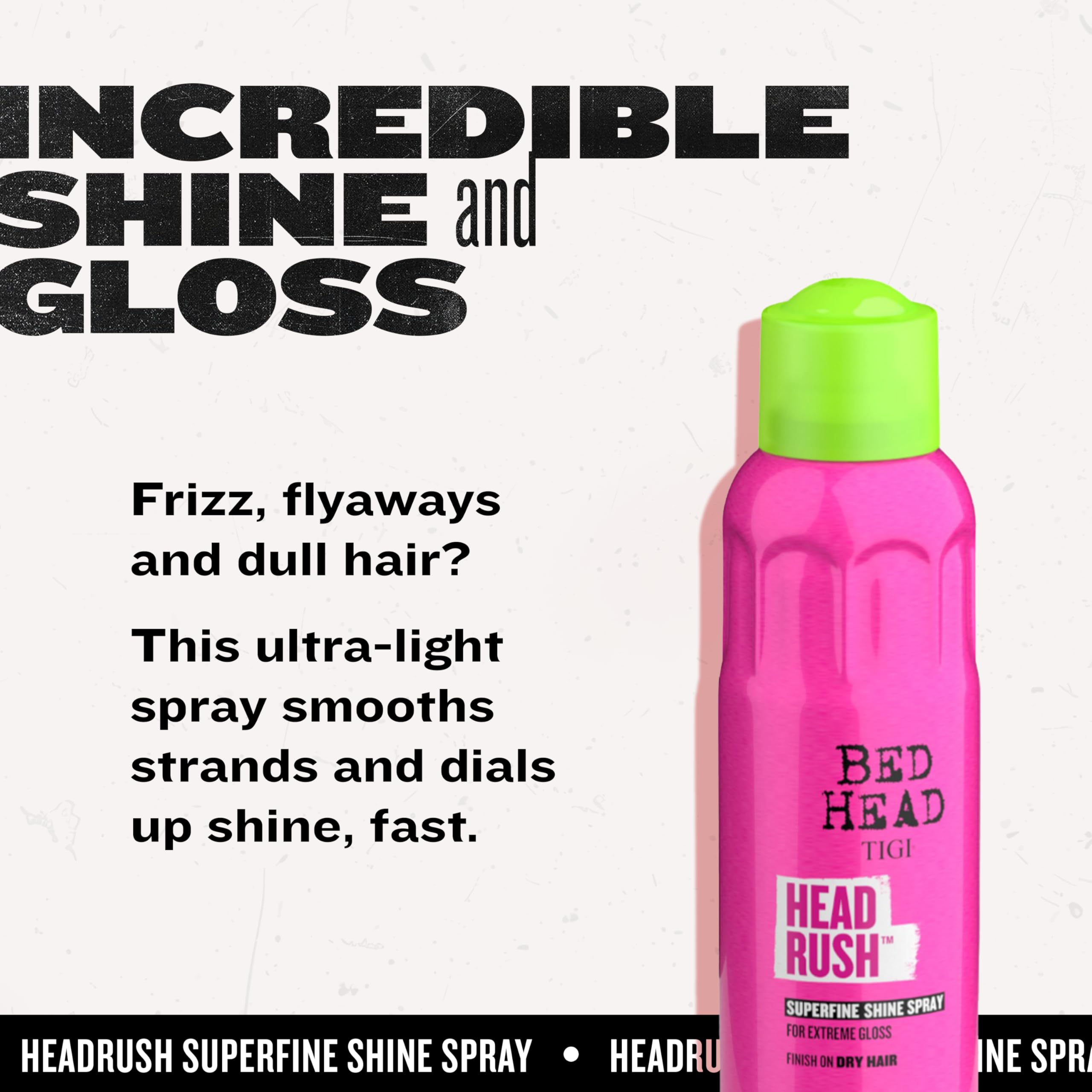 Apto para todo tipo de cabello con Headrush