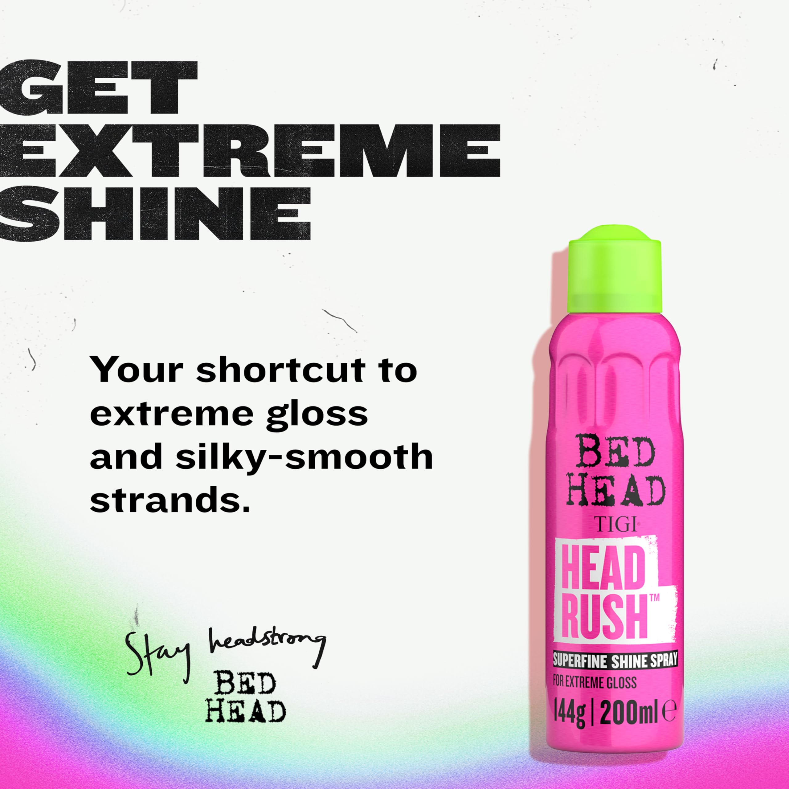 Textura sedosa y suave gracias a TIGI Bed Head Headrush