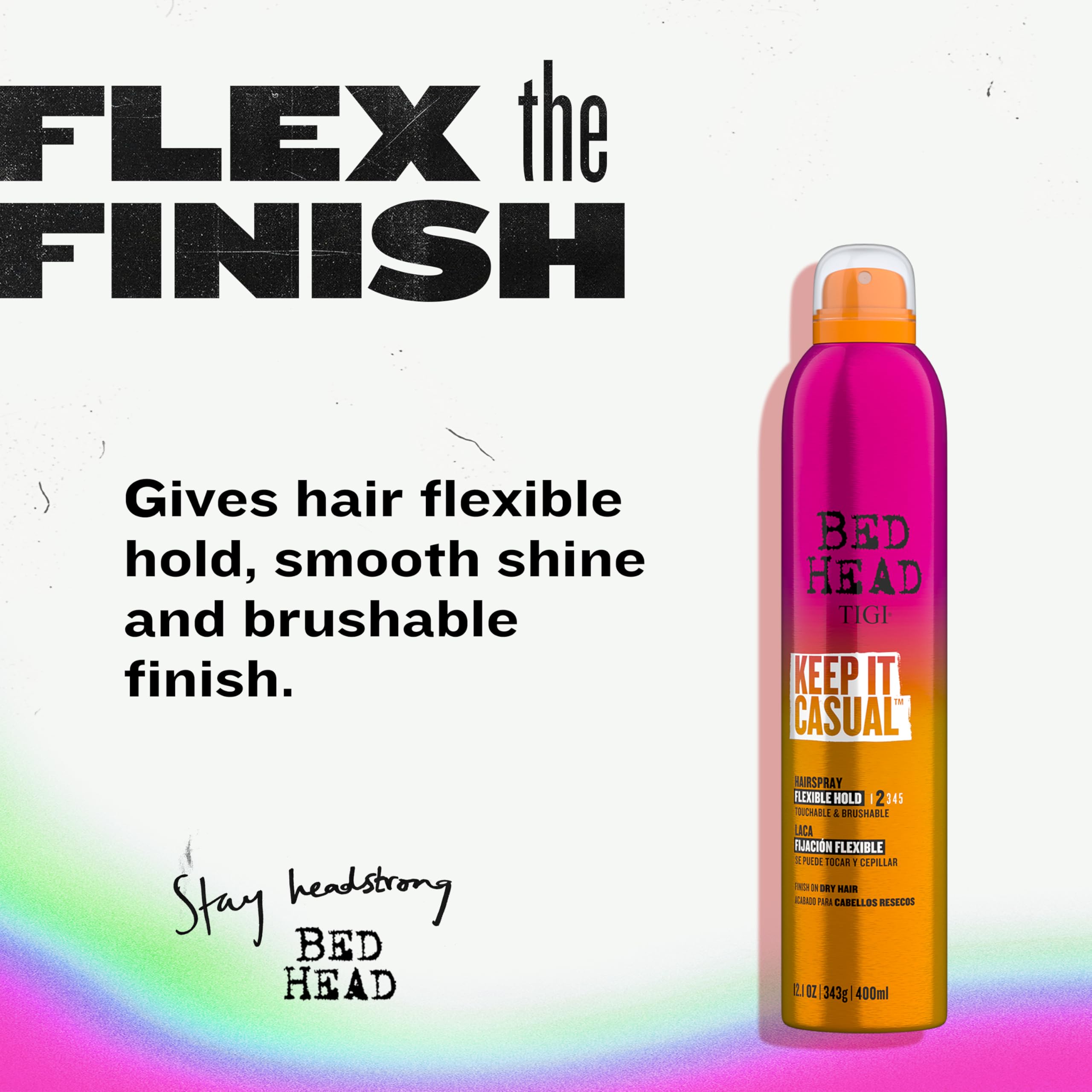 TIGI Bed Head Keep It Casual: acabado natural y cepillable para peinados diarios