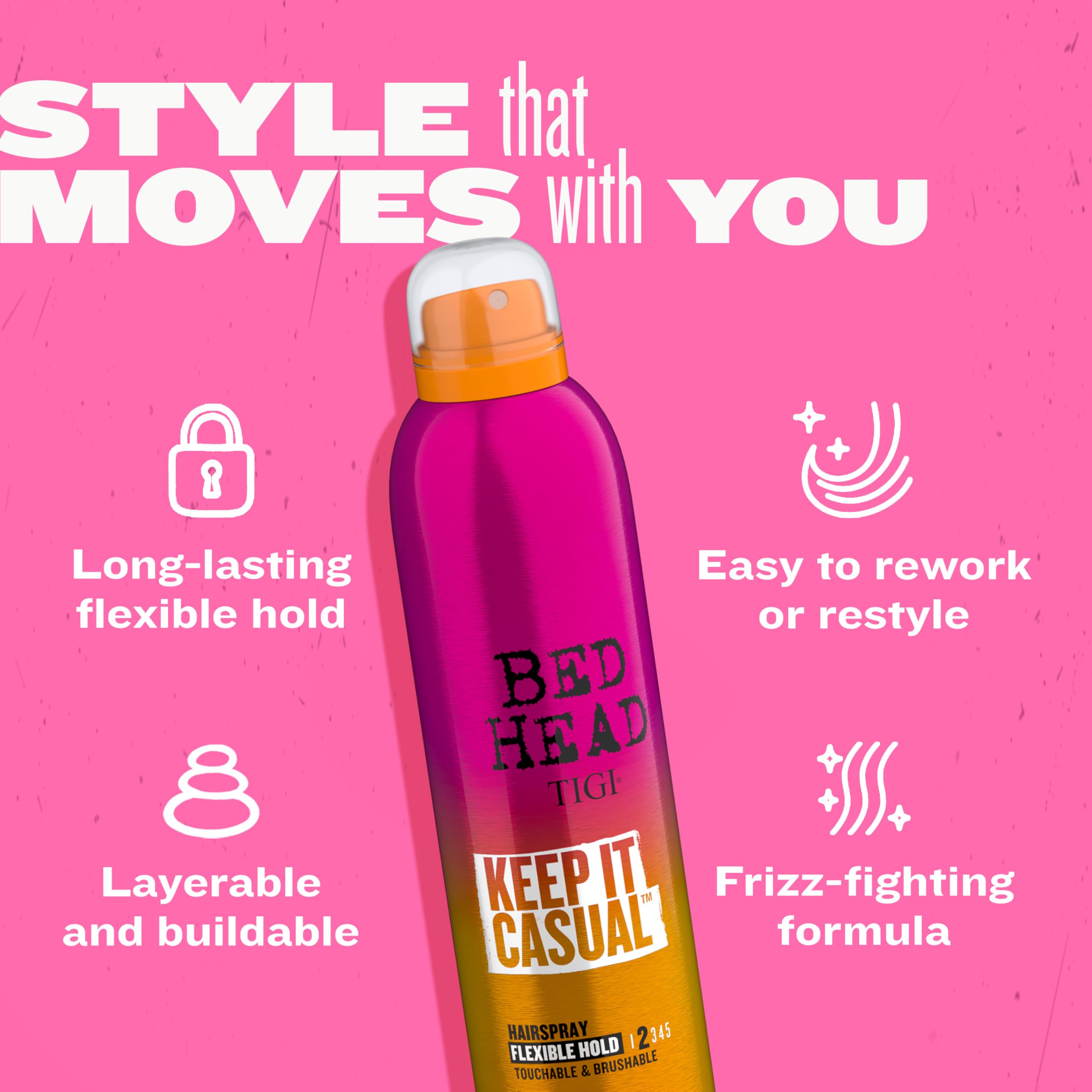 TIGI Bed Head Keep It Casual: control del frizz para looks suaves