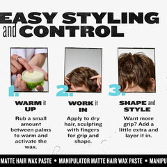 Manipulator Matte de TIGI acabado mate para un look natural sin grasa