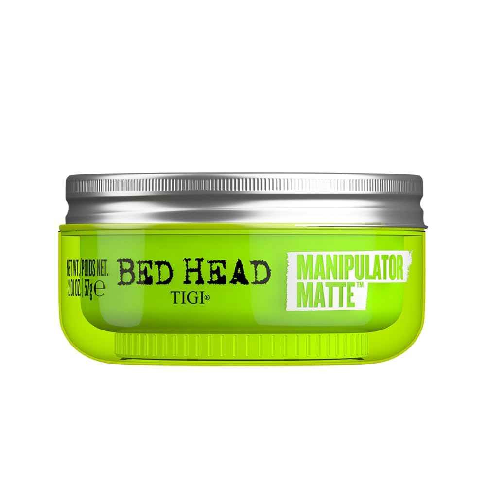 TIGI Bed Head Manipulator Matte envase de 2,01 onzas para fijación duradera sin brillo