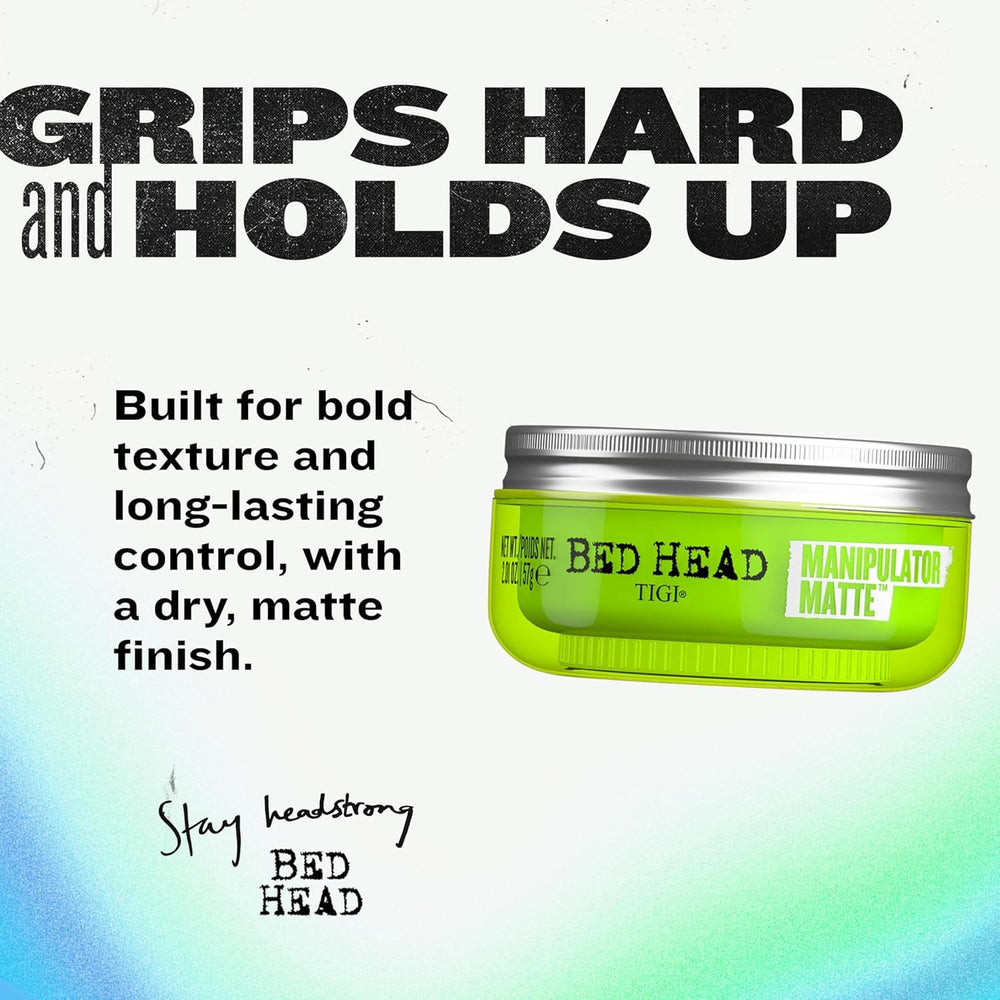 Manipulator Matte de TIGI textura flexible para peinados rápidos y controlados