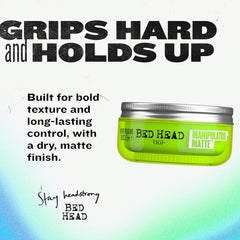 Manipulator Matte de TIGI textura flexible para peinados rápidos y controlados