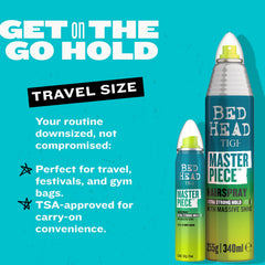 TIGI Bed Head Masterpiece ofrece control para todo tipo de cabello con acabado brillante.