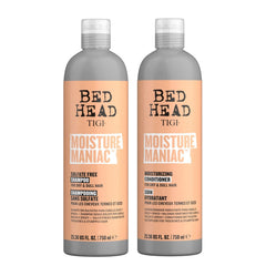 TIGI Bed Head Moisture Maniac: botella de champú, hidratación suave para cabellos secos
