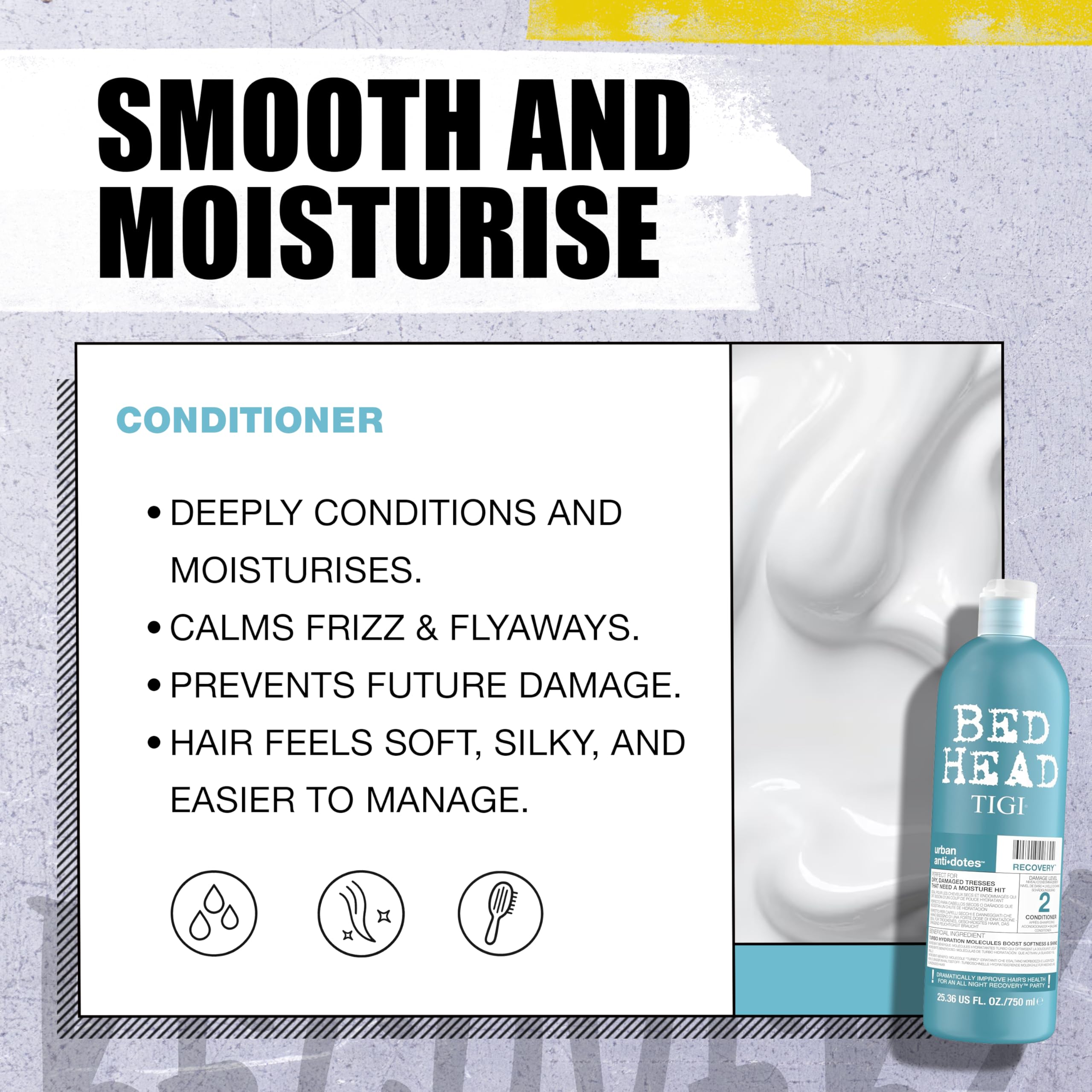 Cabello tras uso del Recovery: brillo suave y saludable