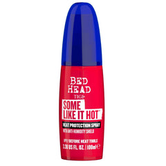 TIGI Some Like It Hot: spray protector de calor para cabello mojado y peinado suave.