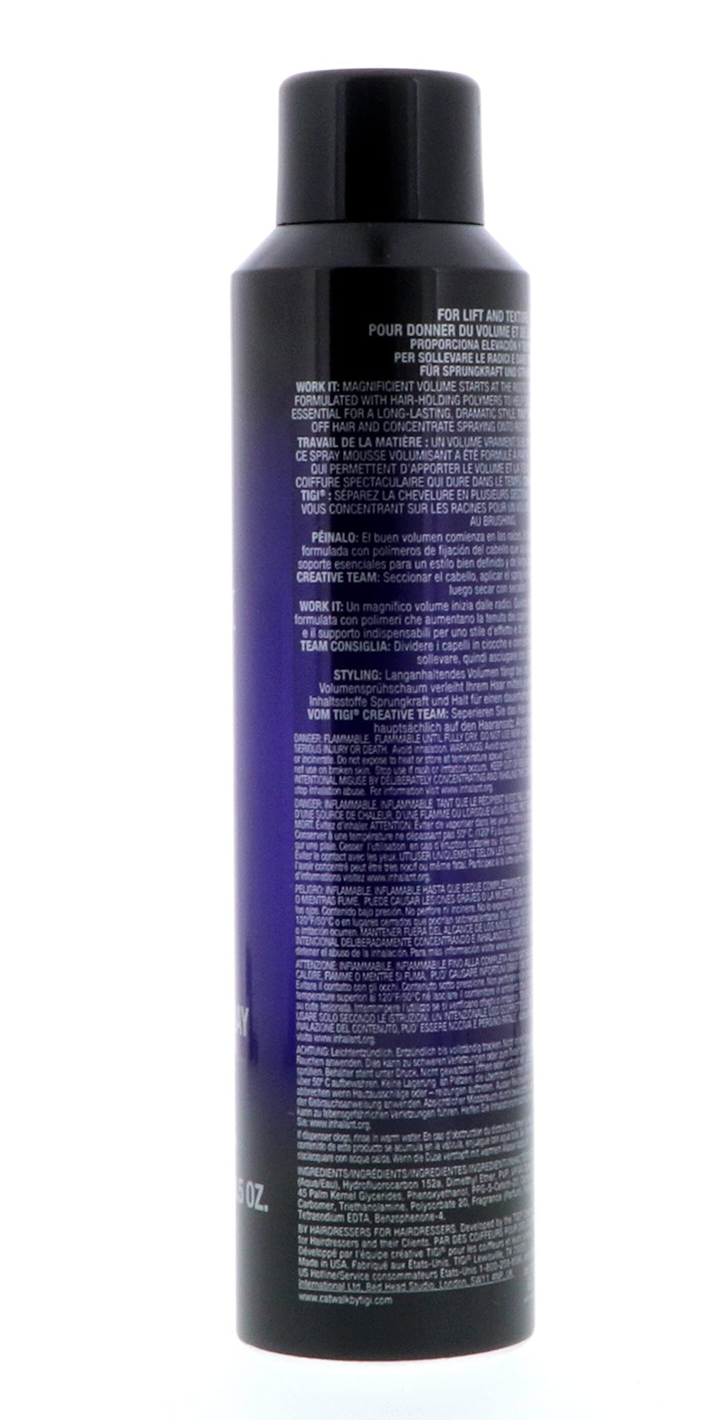 TIGI Catwalk Root Boost Spray, definición duradera sin apelmazar el cabello.