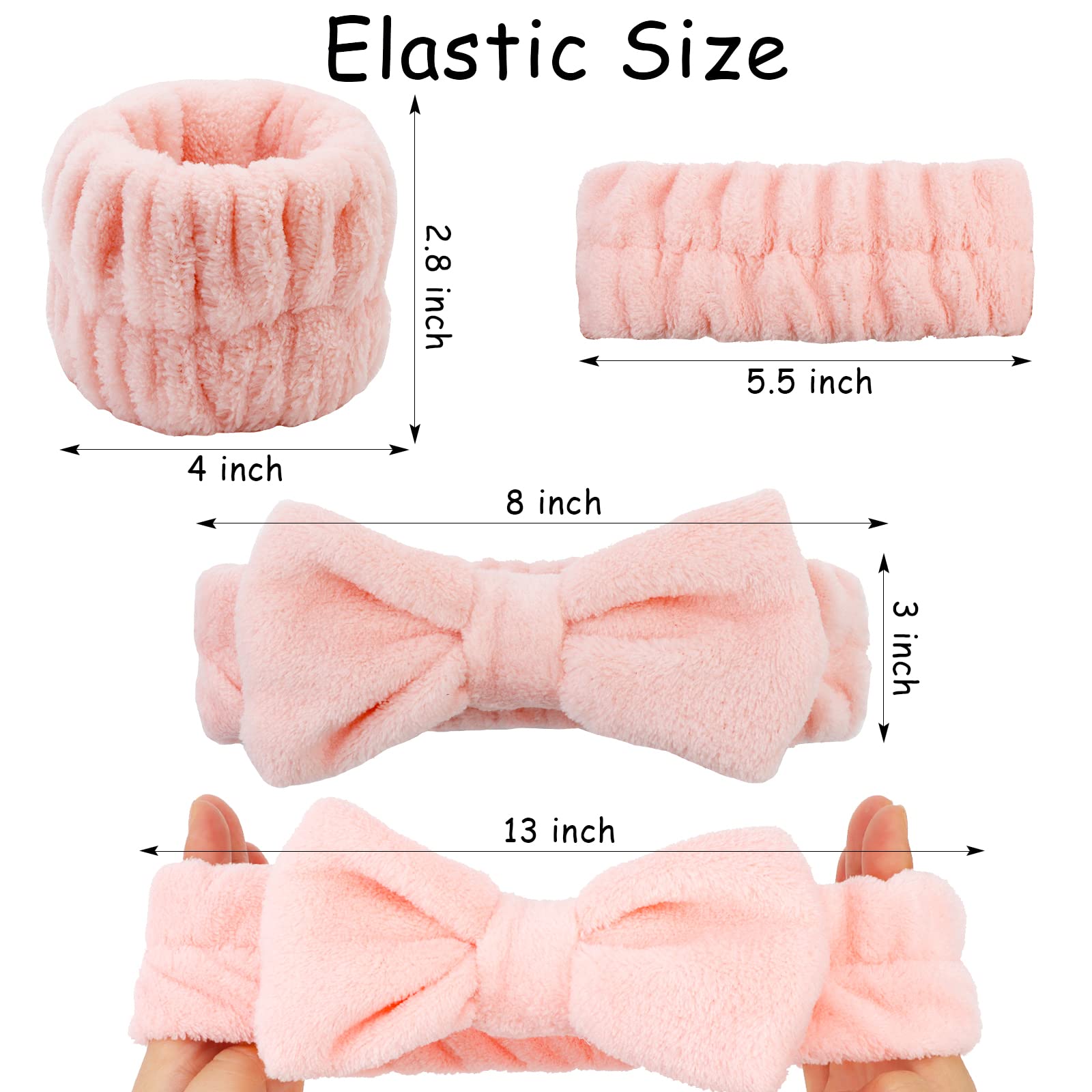 Kit completo Tihebax de bandas para cabello y pulseras, regalo práctico de cuidado personal