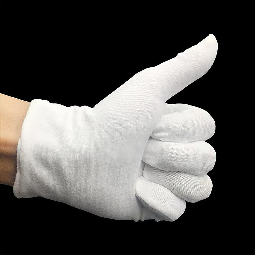 Guantes de algodón Tihzheoy para archivo de fotografías, protección contra polvo.