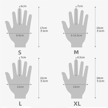 Guantes Tihzheoy para inspección de joyas sin dejar huellas.