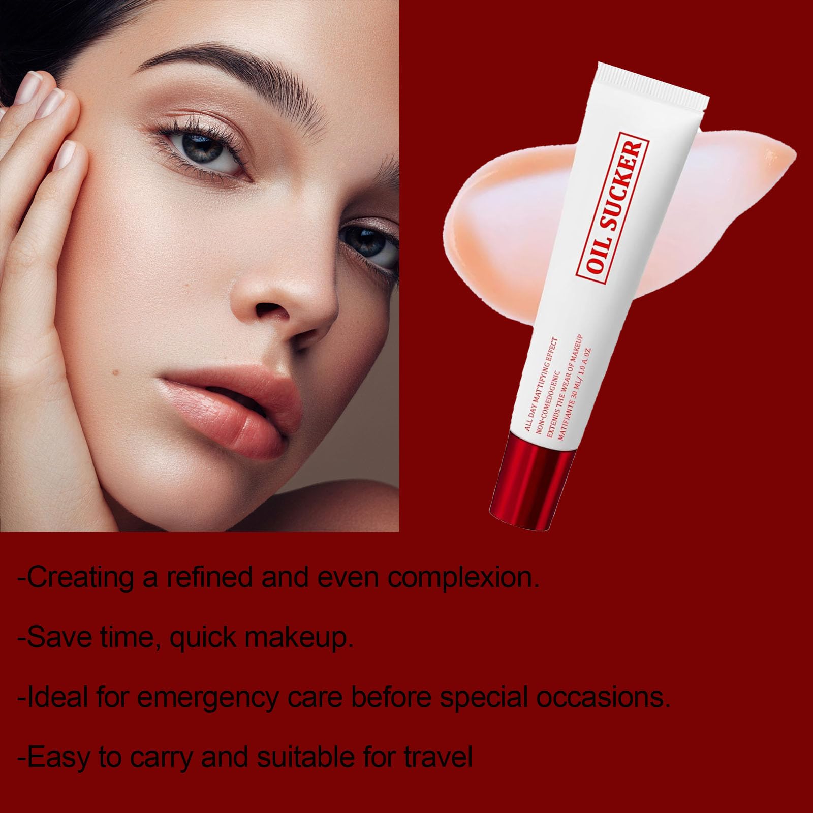 Tiliraiy Efecto mate suave: realza la sombra con acabado natural.