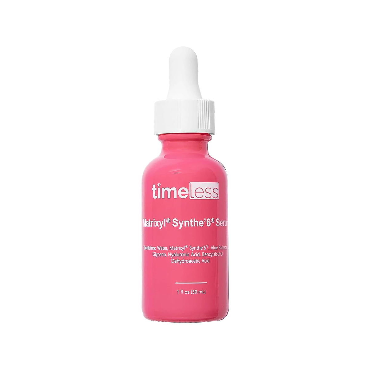 Timeless Skin Care Matrixyl Synthe’6 Serum frasco 1 oz, hidratación profunda para la piel