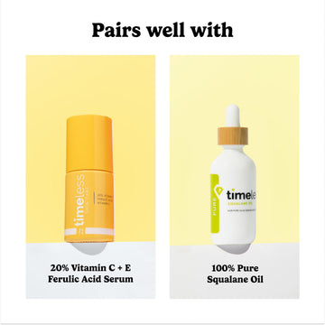 Timeless Skin Care Coenzima Q10 Serum, uso nocturno para textura uniforme.