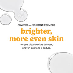 Timeless Skin Care Serum Vitamina C, aplicación en rostro y cuello.