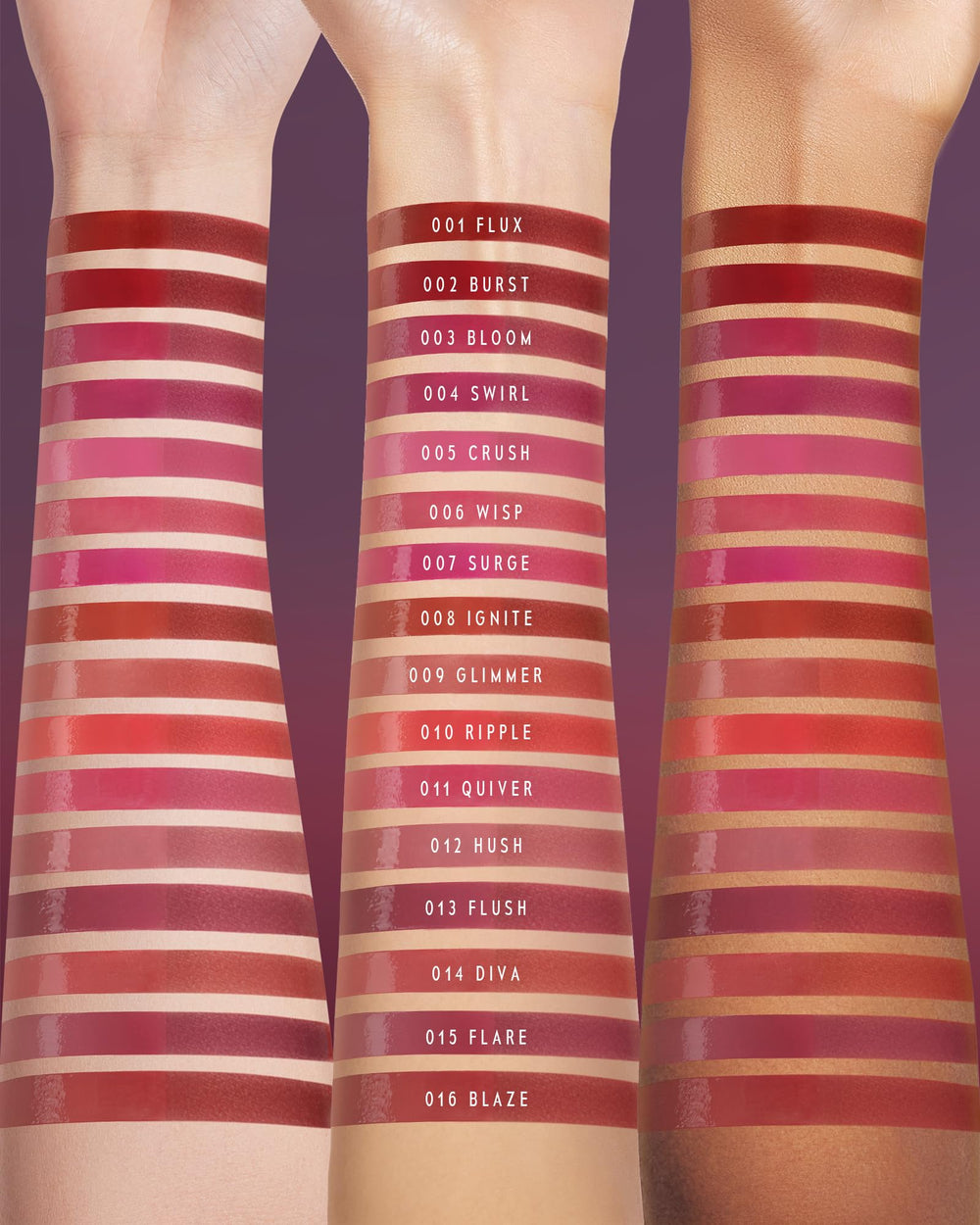 Brillo a mate en una pasada con TIMEPHORIA Altera Lip Tint Flux.