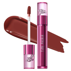 TIMEPHORIA Altera Lip Tint Flux en tono marrf3n rojizo, brillo a mate suave.