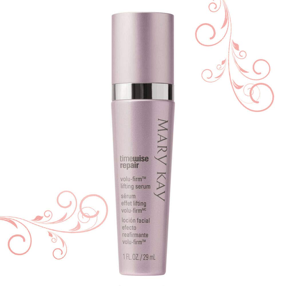 TimeWise Repair Volu-Firm Serum, aplicación en rostro para firmeza y volumen juvenil