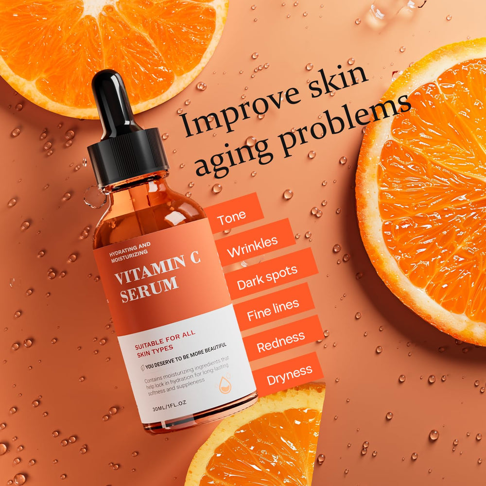 Tinclen Serum Vitamina C: envase de 30 ml para piel radiante