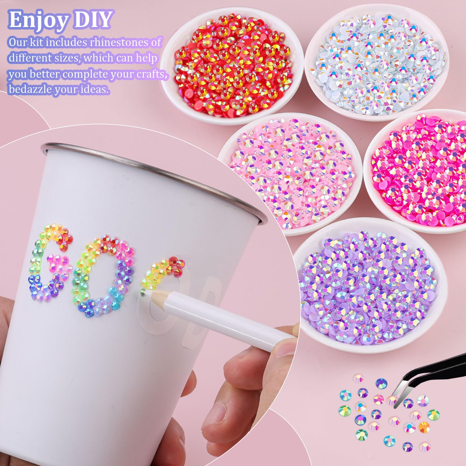 Pegamento para gemas TINKRSTUFF recomendado B7000 para fijar piezas.