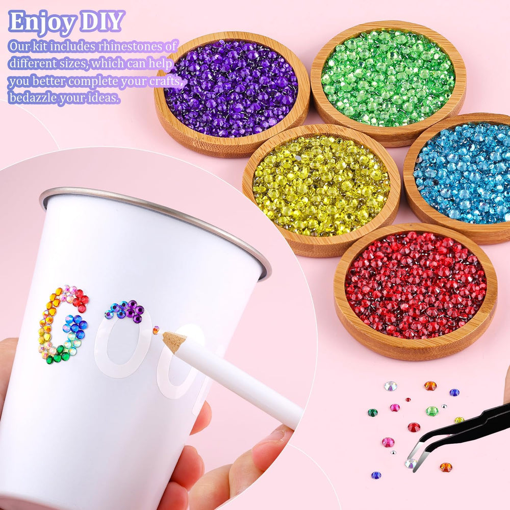 Piedras de resina TINKRSTUFF de 5 mm multicolor para grandes superficies