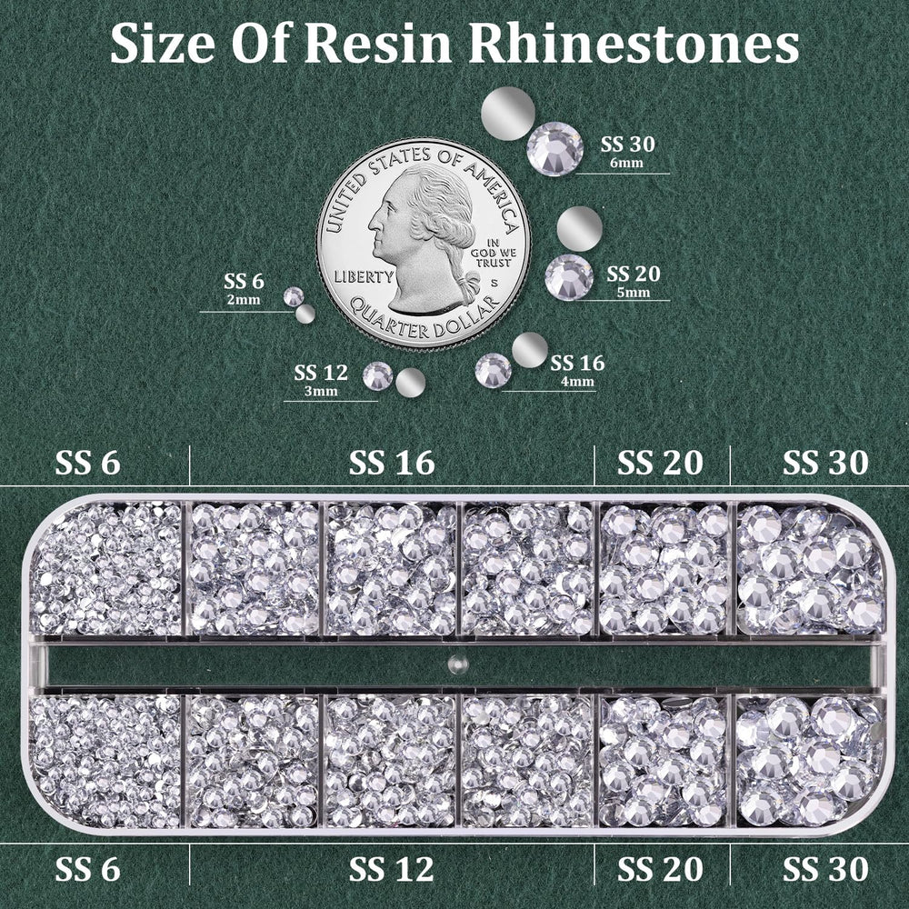 Tinkrstuff piedras resina iridiscentes para joyería y manualidades
