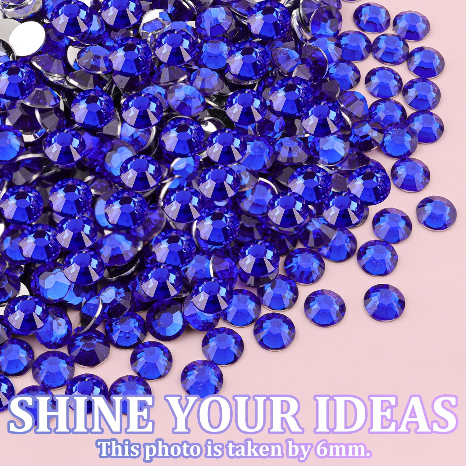 Ideas hazlo tu mismo con piedras resina azul royal de TINKRSTUFF.