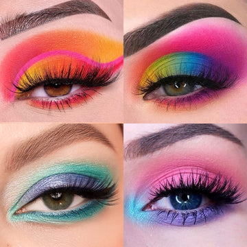 Tintark sombras metalicas, 10 tonos brillantes, ideales para miradas nocturnas.