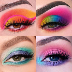 Tintark sombras metalicas, 10 tonos brillantes, ideales para miradas nocturnas.