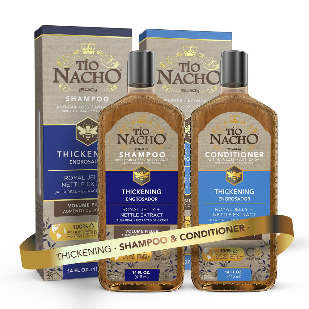 Tio Nacho Champú Engrosante espesor botella para mayor volumen