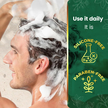 Hair after-use shows smooth, manageable strands with reduced breakage
