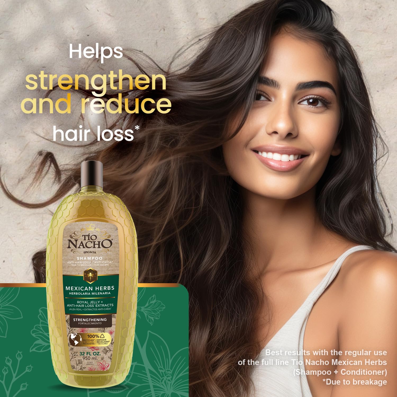 Ingredients scene showing royal jelly, ginseng, and jojoba for natural care