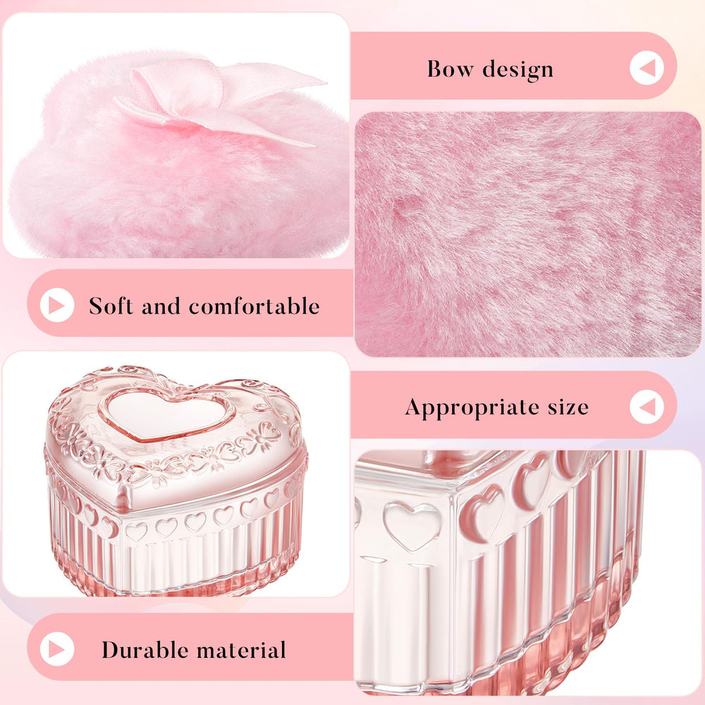 Tioncy éponge poudre velours rose, texture douce adaptée à tous types de peau.