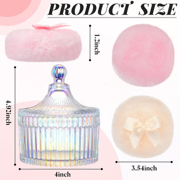 Tioncy puff velour suave, sensación agradable en piel sensible.