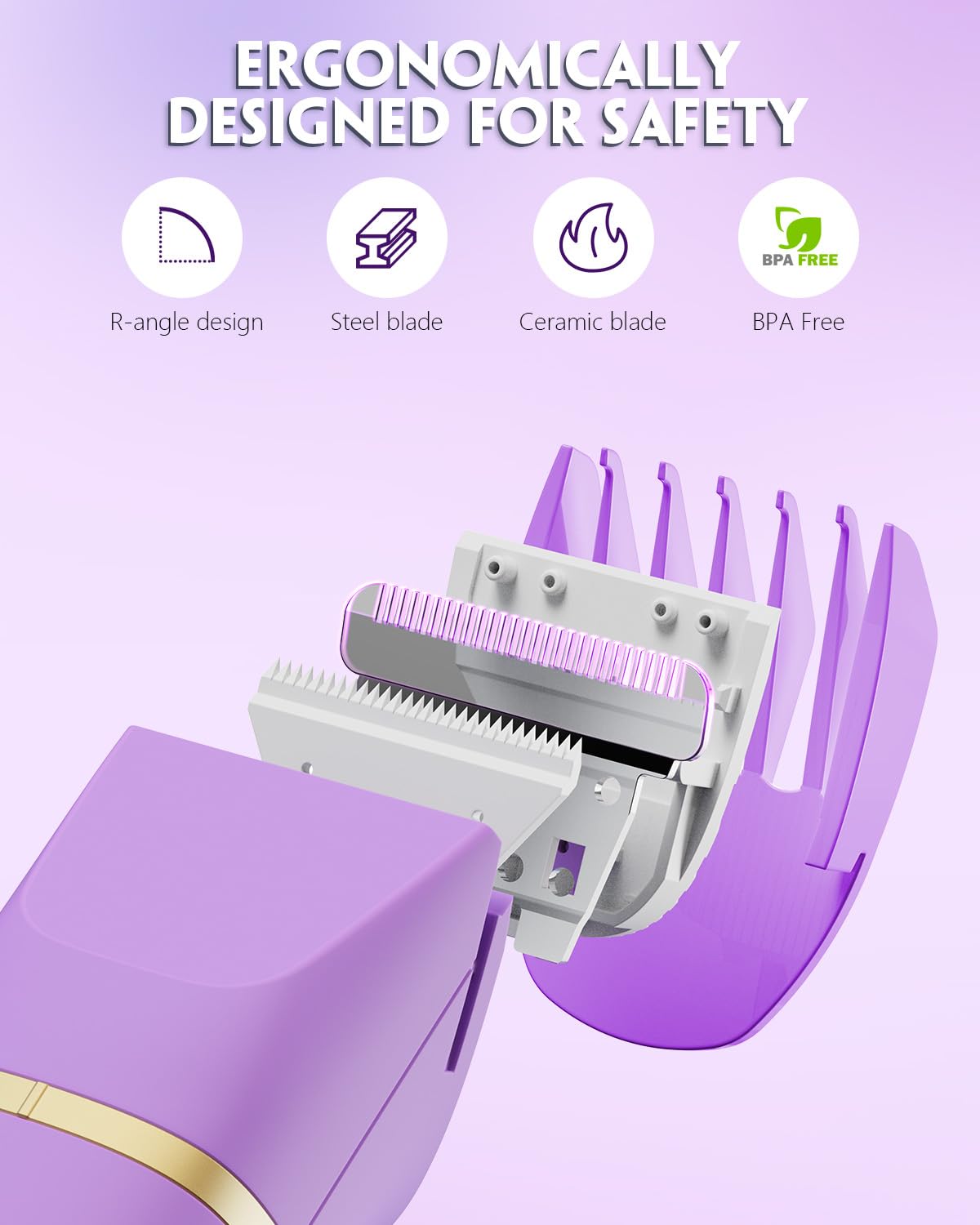 Tiovara Bikini Trimmer, uso en la ducha para mayor comodidad.