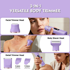 Tiovara cabezal afeitado cuerpo, experiencia suave y sin irritación.